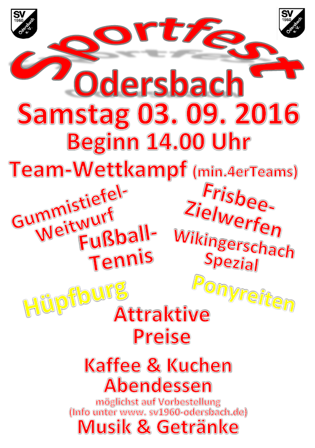 Sportfest Odersbach